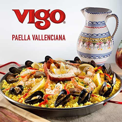Vigo Paella Valenciana Yellow Rice & Seafood Dinner Family Size - Shop