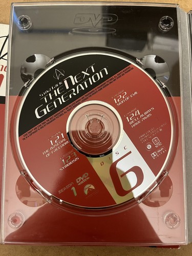 Star Trek The Next Generation Season 1 DVD Box Set TNG - Imagen 7 de 9