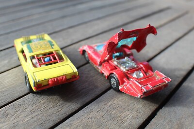 Corgi Toys  Sammlung /  Ford Mustang Organ Grinder /  Whizzwheels Porsche 917
