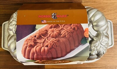 Brand New Loaf Bread Pan 1 lb. Nordic Ware Pumpkin Platinum Collection
