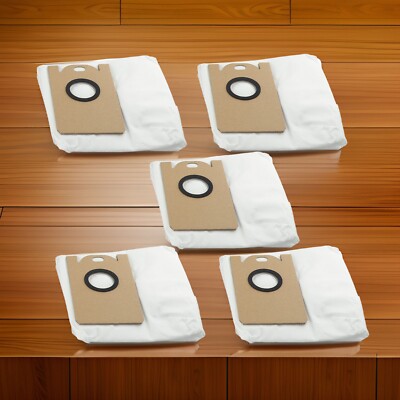 5 Pack Reusable Dust Bag Parts For IHome For AutoVac  for NOVA Self Empty Robot