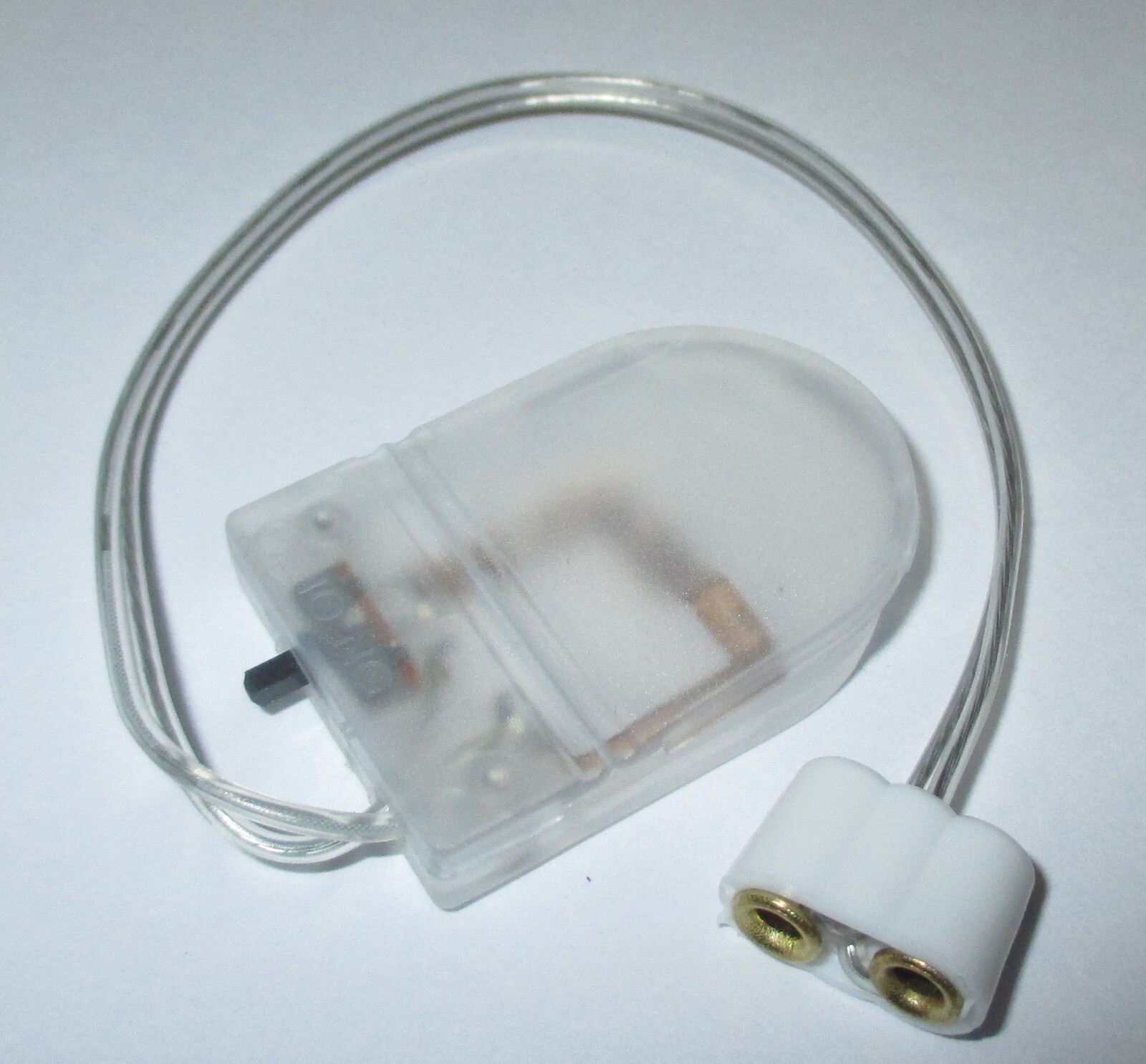 Kahlert Batteriehalter + Kupplung Weiss M. Schalter Für 1 X Cr2032