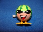 Wind-Up Hopping Watermellon 2 1/8" X 2 1/2" X 1 3/4" Working Used — photo 1