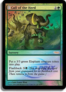 Call of the Herd (Grand Prix Foil) x1 - Unique & Misc Promos - NM-Mint, English