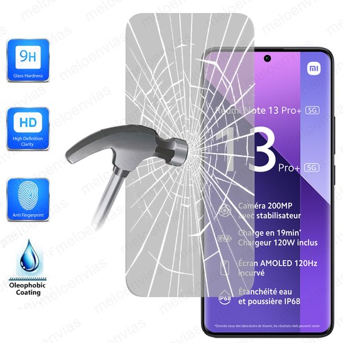 Funda + Cristal XIAOMI REDMI NOTE 13 PRO PLUS 5G Carcasa 3D Cubre Camara Negro - Imagen 2 de 4