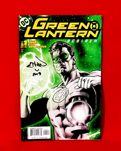 GREEN LANTERN REBIRTH #1 VARIANT EDITION SIGNED BY ARTIST ETHAN VAN SCIVER