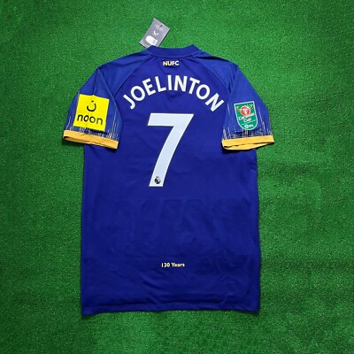Joelinton 22-23 Newcastle United Third Jersey Player Issued Castore Soccer