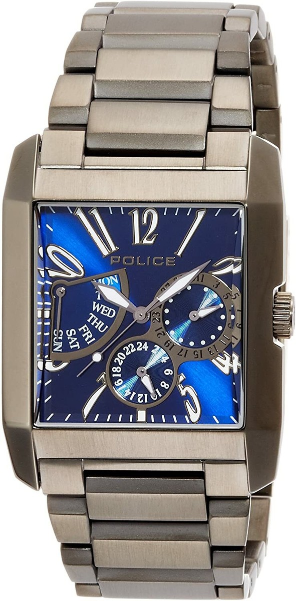 POLICE Watch Kings Avenue Retrograde 13789MSU-03MA Day Date 
