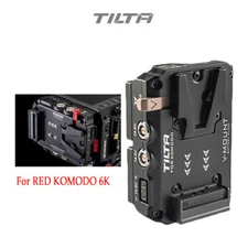 Tilta Dual Camera BP to V Mount Adapter Battery Plate Fit For RED KOMODO 6K