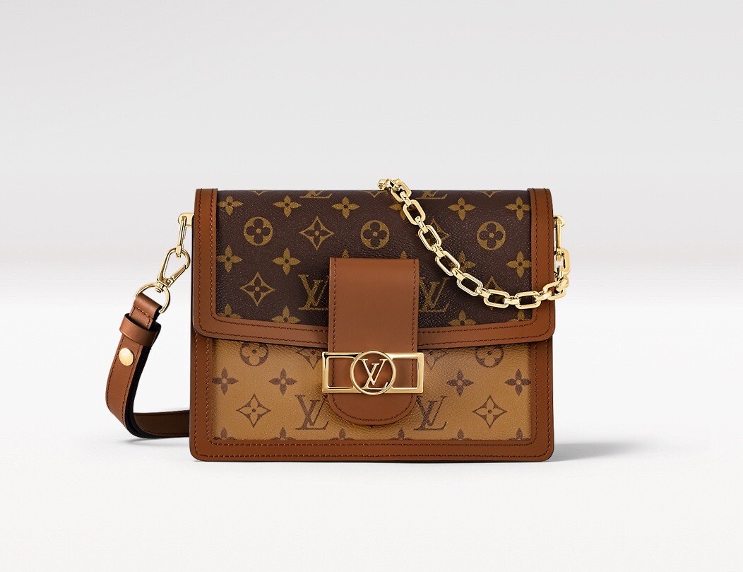 Louis Vuitton ダッフルバッグ ブラウン NIB Louis Vuitton Dauphine MM M45958 💯% Authentic🥇 | eBay