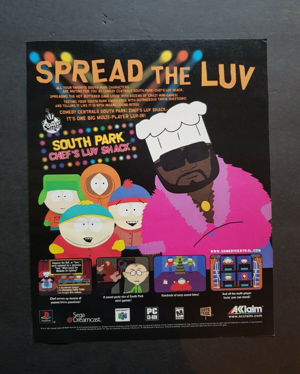 DC★SOUTH PARK CHEF'S LUV SHACK 海外版 DC☆SOUTH PARK CHEF'S LUV SHACK 海外版 DC☆SOUTH PARK CHEF'S