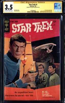 Gold Key - STAR TREK (1967-79) #1 - Grade 3.5 - Comic Book | eBay