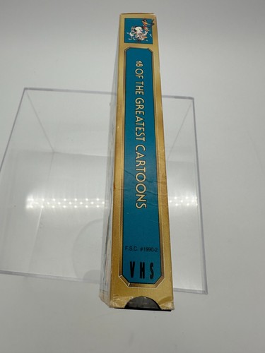 18 Of The Greatest Cartoons Vhs Daffy Duck Bugs Bunny Porky Pig Casper W/ VIDEO - Picture 7 of 9