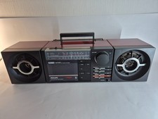 Philips Stereo Radio Kassetten Rekorder Cubic - D8254 Vintage 80er Jahre ✅✅✅