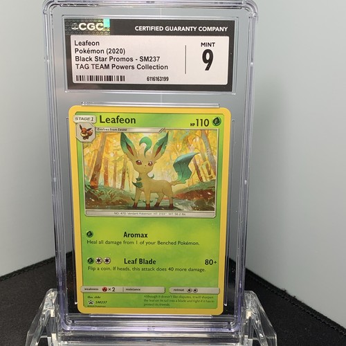 Leafeon graded CGC 9 for sale on eBay