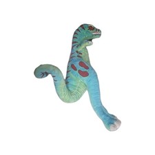 HUGE 51  T-Rex Dinosaur Plush GIANT Stuffed Dino Toy Melissa  Doug Blue Green