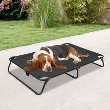 Elevated Dog Bed Pet Foldable Sleep Lounger Cot for Small/Middle Dog Portable