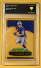 2021 Panini Chronicles JOSH ALLEN #MAG-19 Magnitude Clear Acetate MT 9 AI Graded