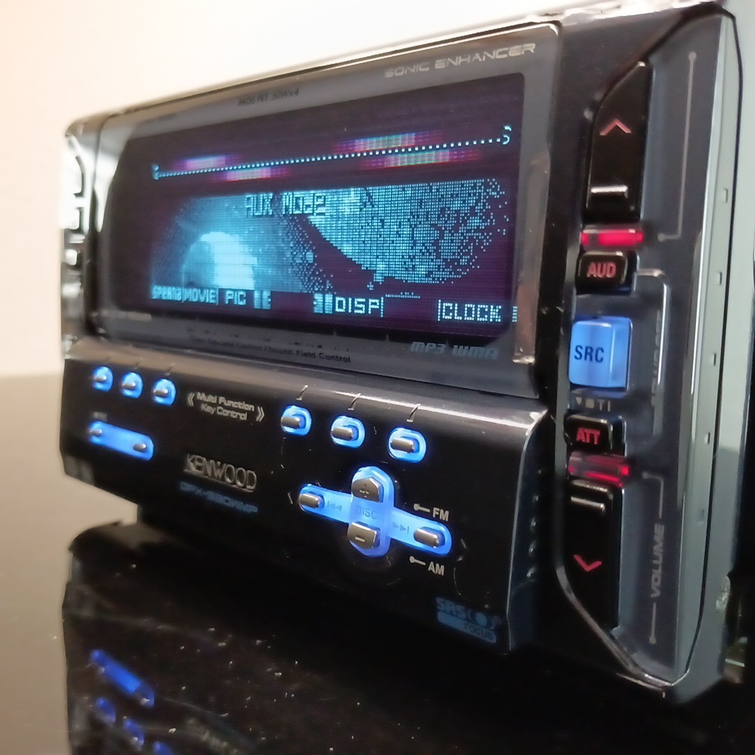 専用DPX-930WMP Kenwood DPX-930WMP 2DIN Car Audio MD CD DSP EQ Dolphin Animation