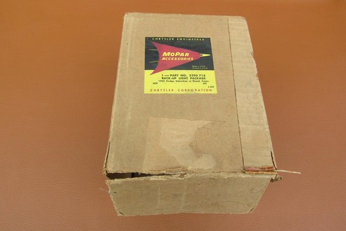 1962 Dodge Suburban NOS Reverse Back Up Light Package Mopar Accessory # 2290718 - Picture 15 of 15