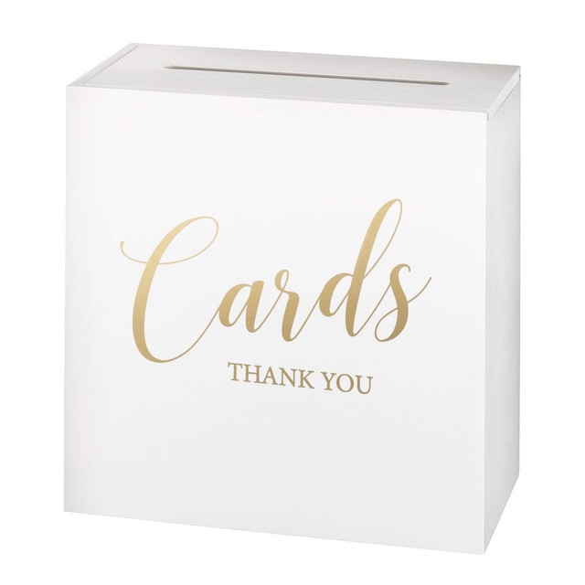 Lillian Rose Wedding Card Box with Lock