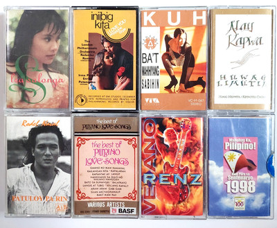 8 Cassette lot Pinoy OPM Filipino Kuh Ledesma Lea Salonga Love Songs Pop Ballad