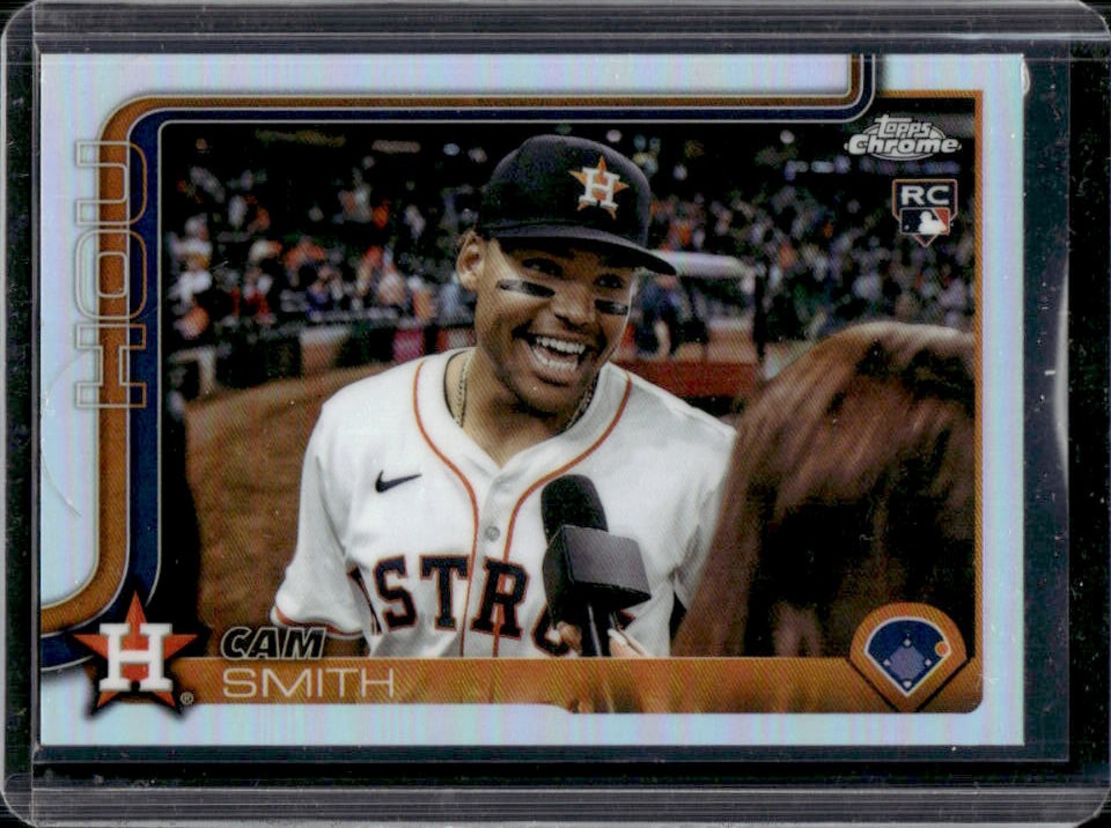 2025 Topps Chrome Update Cam Smith Image Variation RC Rookie SSP #USC145 Astros