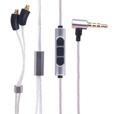 Headphone Cable Cord for Earphones MMCX Connectors Replaceable Wire