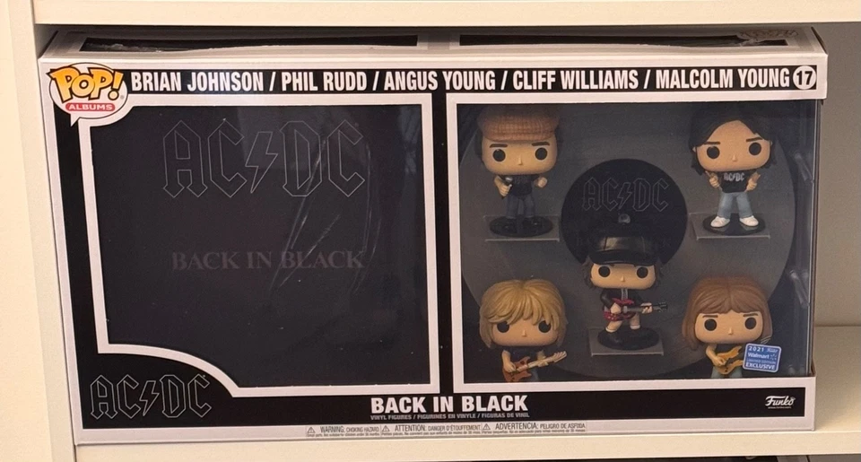Metallica & AC/DC Funko POP! Rocks: POP Album Deluxe 2 Pack NEW! - image 3 of 4