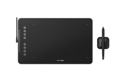 XPPen Deco 01 V2 Graphics Drawing Tablet Board 10''×6.25'' 60° Tilt Used