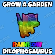 Grow a Garden - Rainbow Dilophosaurus (MUTATED NOT HATCHED)