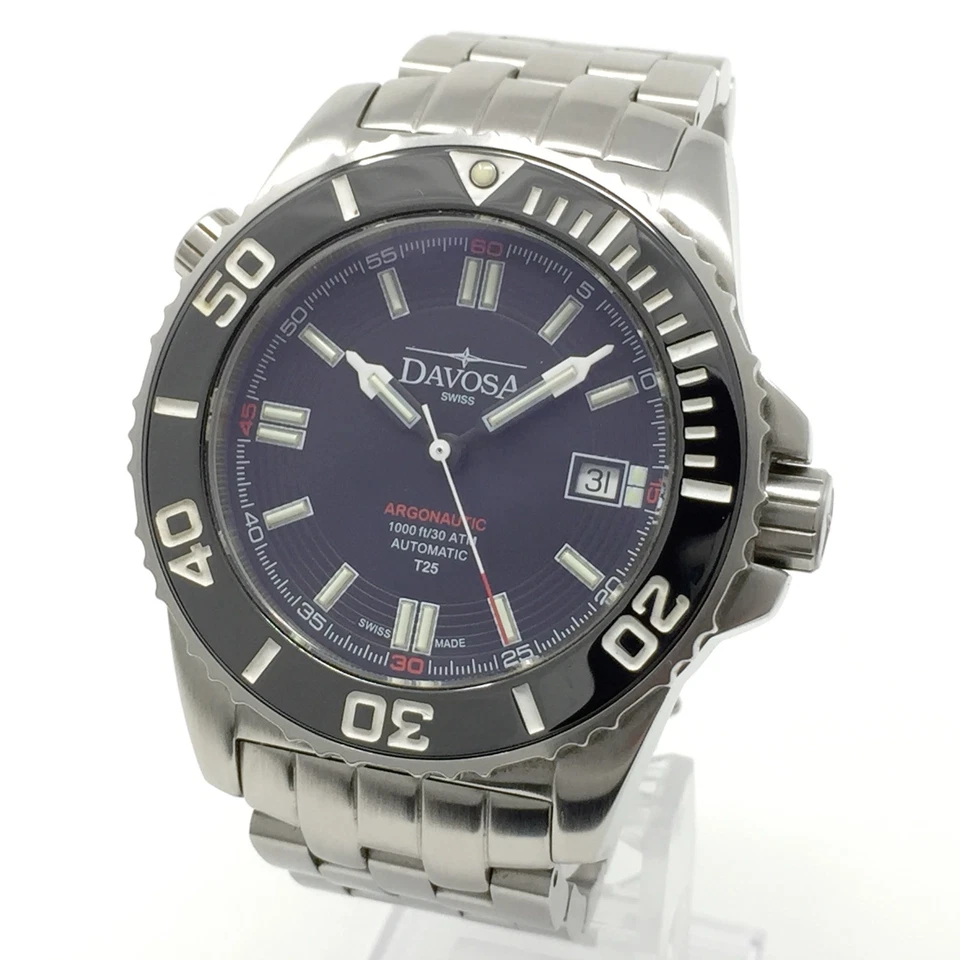 Davosa (like new & unworn) Argonautic Lumis Tritium Full-Set 161.509.60 - Bild 3 von 4