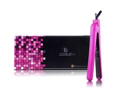 Royale Pro Hair Straightener Flat Iron Hot Pink 100% Ceramic Plates New Sealed