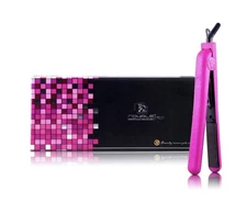 Royale Pro Hair Straightener Flat Iron Hot Pink 100% Ceramic Plates New Sealed