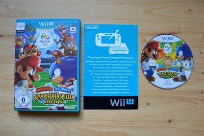 Wii U - Mario & Sonic bei den Olympischen Spielen: Rio 2016 - (OVP, mit Anl.)