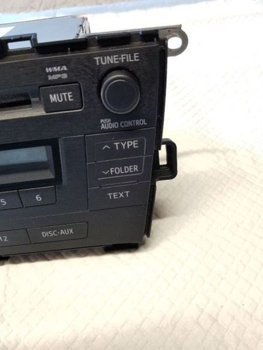 2010 2011 Toyota Prius Radio Receiver AM FM CD w/o Nav ID 51883 OEM - Picture 5 of 12