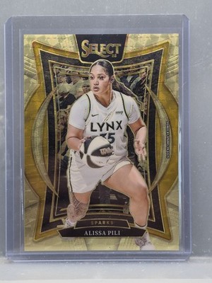 2025 Panini Select WNBA Alissa Pili Gold Vinyl  #1/1 One Of One