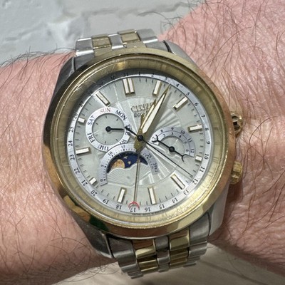 Men's SOLAR MULTIFUNCTION MOONPHASE Watch CITIZEN Eco-Drive 8651-S025168