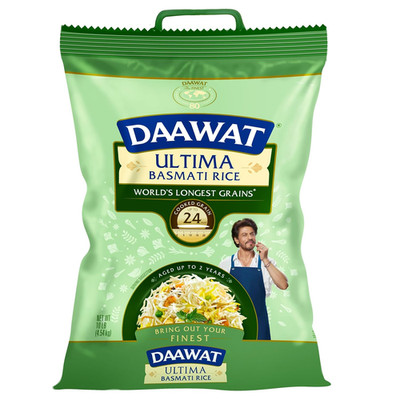 Ultima Basmati Rice - Authentic Extra Long Grain White Rice, 10 Lb Bag