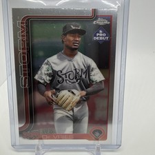 Leo DeVries - Lake Elsinore Storm - 2025 Topps Chrome Pro Debut  #PDC-17