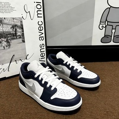 Nike Air Jordan 1 Low OG ''White Blue'' Men's Shoes