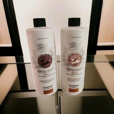 Tweak'd by Nature Restore Strengthening Shampoo + Conditioner-Amber Vanilla 24oz