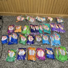 Lot of 36 New Tagged McDonald  s TY Teenie Beanie Babies 1996  1999 Vintage   