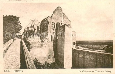 Chinon Indre et Loire Le Chateau Tour de Boissy
