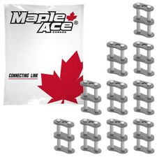 #35-2 Connecting Master Link for Roller Chain Double Strand (Qty 10)