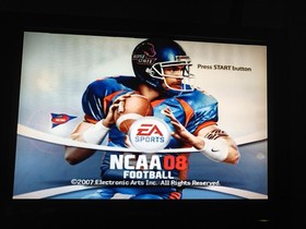 NCAA Football Video Game Lot 7 PlayStation 2 PS2 2002 Thru 2008 CIB Tested