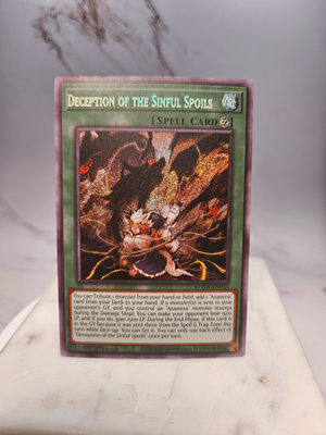 READ Casual Play/Deck Test Core: Deception Sinful Spoils + Elzette
