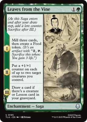 Leaves from the Vine 185 Avatar: The Last Airbender Magic:  NM Ittoku