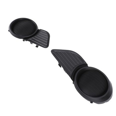 1 Pair Fog Light Cover 5212808020 Black Front Bumper Fog Lamps Bezel Cover T SET