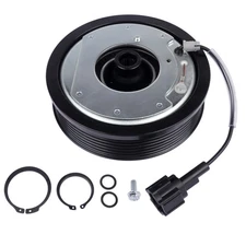 A/C Compressor Clutch Assembly Kit For Nissan Cube 2009-2013 L4 1.8L Versa 2010-